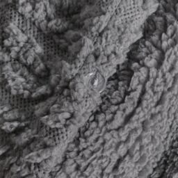 OHS Cable Knit Fleece Duvet Cover Set Warm Reversible Bedding in Light Grey - Size: Single - thumbnail 5