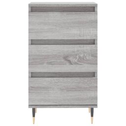 Berkfield Home Sideboard Grey Sonoma 40x35x70 cm Engineered Wood - Size: 40 x 35 x 70 cm - thumbnail 5