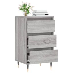 Berkfield Home Sideboard Grey Sonoma 40x35x70 cm Engineered Wood - Size: 40 x 35 x 70 cm - thumbnail 4