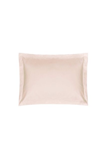 Belledorm Easy Care 200 Thread Count Cotton Polyester Percale Oxford Pillowcase in Light Pink - image 1