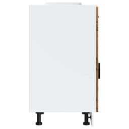 Berkfield Home Kitchen Base Cabinet¬†Porto Old Wood Engineered Wood in Brown - thumbnail 6