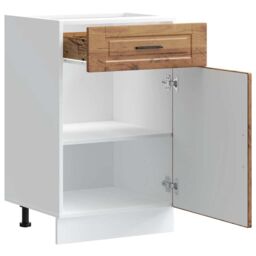Berkfield Home Kitchen Base Cabinet¬†Porto Old Wood Engineered Wood in Brown - thumbnail 5