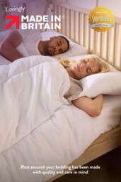 Slumberdown Climate Control 4.5 Tog Summer Duvet With 2 Pillows in White - Size: Single - thumbnail 2