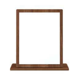 Ready Assembled 2 U Carlton Mirror (Ready Assembled) in Walnut - thumbnail 2