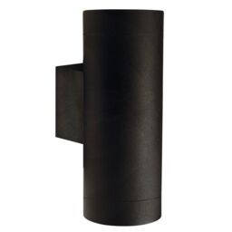 Nordlux Modern Outdoor Wall Light Black Metal GU10 Weatherproof - Mains Powered, IP54 - thumbnail 2