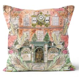 Claire Louise Fortnums In Full Bloom 45cm x 45cm Double Sided Cushion - Size: 45 cm x 45 cm - thumbnail 1