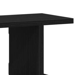 Berkfield Home Wall Shelves 2 pcs Black Oak 75x18x20 cm Engineered Wood - Size: 75 x 18 x 20 cm - thumbnail 9