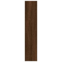 Berkfield Home Wall Shelf Brown Oak 90x16x78 cm Engineered Wood - Size: 90 x 16 x 78 cm - thumbnail 5