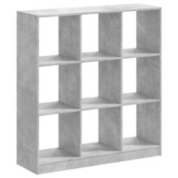 Berkfield Home Bookcase Concrete Grey 102x32x108 cm Engineered Wood - Size: 102 x 32 x 108 cm - thumbnail 1