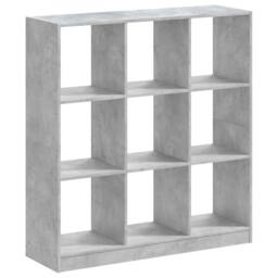 Berkfield Home Bookcase Concrete Grey 102x32x108 cm Engineered Wood - Size: 102 x 32 x 108 cm - thumbnail 6