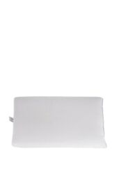 Homescapes Soothing Aloe Vera Infused Cotton Pillow with Goose Feather & Down in White - thumbnail 1