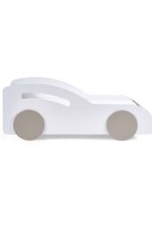 Julian Bowen Atlantis Toddler Size White Car Bed - Size: Cot - thumbnail 4