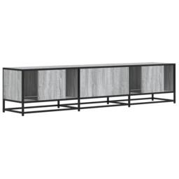 Berkfield Home TV Cabinet Grey Sonoma 180x35x41 cm Engineered Wood - Size: 180 x 35 x 41 cm - thumbnail 6