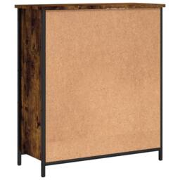Berkfield Home Sideboard Smoked Oak 70x30x80 cm Engineered Wood in Brown - Size: 70 x 30 x 80 cm - thumbnail 8