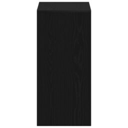 Berkfield Home Black Oak Desk - 102.5x35x75 cm Made from Engineered Wood - thumbnail 7