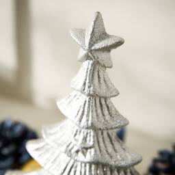 Dibor Cast Iron Silver Decorative Stocking Hook Christmas Stocking Holder - Size: 1 Pack - thumbnail 4