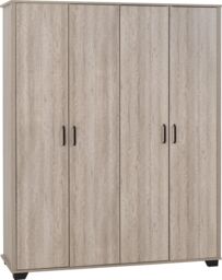 Seconique Oliver 4 Door Wardrobe in Light Oak - thumbnail 2