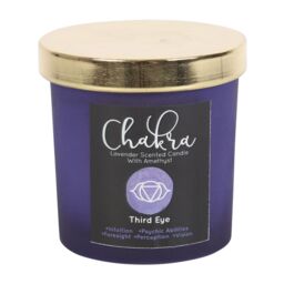 Something Different Lavender Third Eye Chakra Scented Candle in Purple - thumbnail 3