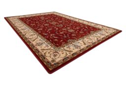 RugsX Wool Omega Rug in Red - Size: 66 cm x 100 cm - thumbnail 3