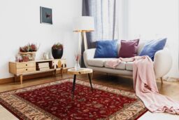 RugsX Wool Omega Rug in Red - Size: 66 cm x 100 cm - thumbnail 5