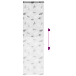 Berkfield Home Shower Roller Blind with Cassette 60x240 cm Fabric Width 56 cm in Grey - thumbnail 5