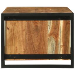 Berkfield Home Coffee Table 120x50x38 cm Solid Wood Acacia in Brown - Size: 120 x 50 x 38 cm - thumbnail 4