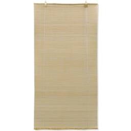 Berkfield Home Natural Bamboo Roller Blinds 150 x 220 cm in Beige - thumbnail 2