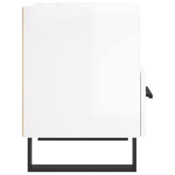 Berkfield Home Bedside Cabinets 2 pcs High Gloss White 40x35x47.5 cm Engineered Wood - thumbnail 8