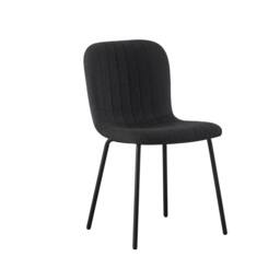 MCC Direct Bella Luxe Set of 2 Dining Chairs Dining Chairs in Black - thumbnail 7