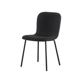 MCC Direct Bella Luxe Set of 2 Dining Chairs Dining Chairs in Black - thumbnail 3