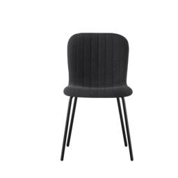 MCC Direct Bella Luxe Set of 2 Dining Chairs Dining Chairs in Black - thumbnail 2