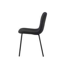 MCC Direct Bella Luxe Set of 2 Dining Chairs Dining Chairs in Black - thumbnail 4