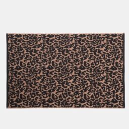 OHS Leopard 2pc Hand Towel Absorbent 100% Cotton Luxury Hotel Quality in Natural - thumbnail 5