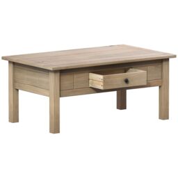 Home Discount Vida Designs Panama 1 Drawer Coffee Table Storage Cabinet Living Room in Light Brown - thumbnail 7