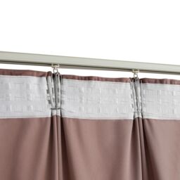 Berkfield Home Blackout Curtain with Hooks Velvet Antique Pink 290x245 cm - thumbnail 4