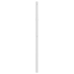 Berkfield Home Metal Headboard White 75 cm in Black - thumbnail 4