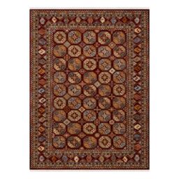 RugsX Wool Keshan Rug in Red - Size: 80 cm x 145 cm - thumbnail 3