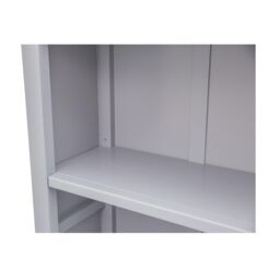 Cabinet Bits Bookcase 90x90x30cm in Grey - Size: 90 x 90 x 30 cm - thumbnail 4
