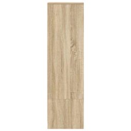 Berkfield Home Highboard Sonoma Oak 29.5x34x119.5 cm Engineered Wood in Brown - thumbnail 7