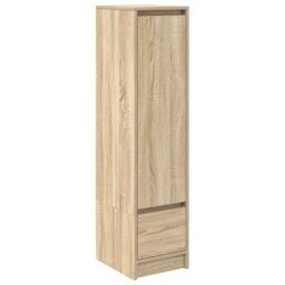 Berkfield Home Highboard Sonoma Oak 29.5x34x119.5 cm Engineered Wood in Brown - thumbnail 2