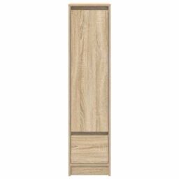 Berkfield Home Highboard Sonoma Oak 29.5x34x119.5 cm Engineered Wood in Brown - thumbnail 6