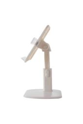 Living and Home Adjustable Book Stand & Reading Holder for Books, Tablets, Laptops in White - thumbnail 5