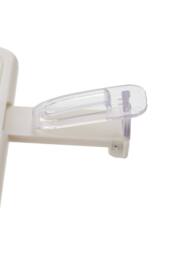 Living and Home Adjustable Book Stand & Reading Holder for Books, Tablets, Laptops in White - thumbnail 6
