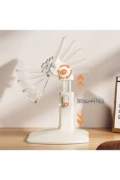 Living and Home Adjustable Book Stand & Reading Holder for Books, Tablets, Laptops in White - thumbnail 8