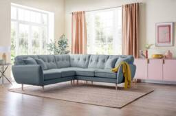 The Great Sofa Company Ailis 2 Corner 2 Faro Denim in Blue