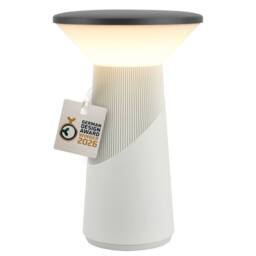 BRILONER Grey LED Table Lamp Rechargeable Light German Design Award Winner