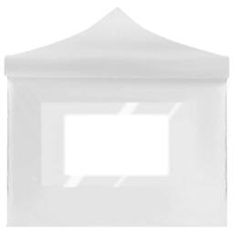Berkfield Home Professional Folding Party Tent with Walls Aluminium 6x3 m White - thumbnail 6