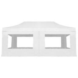 Berkfield Home Professional Folding Party Tent with Walls Aluminium 6x3 m White - thumbnail 4