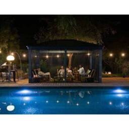 Palram Net Curtain Set for Dallas 12 x 16 Gazebo, W440cm(Gazebo Not Included) in Grey - thumbnail 5