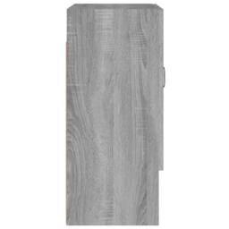 Berkfield Home Wall Cabinet Grey Sonoma 60x31x70 cm Engineered Wood - Size: 60 x 31 x 70 cm - thumbnail 6